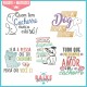 Pacote de Matrizes de Bordado - Coleção Frases Divertidas Pets - Cachorros