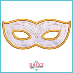 Máscara de Carnaval - Aplique